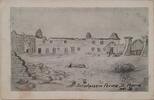 Deutschland Deutsches Reich AK Ansichtskarte Postkarte, I. WK Weltkrieg Feldpost Zerschossene Ferme St. Marie 1915 -