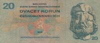 Tschechoslowakei 20 Korun -