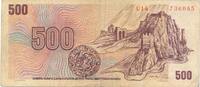 Tschechoslowakei 500 Korun -