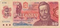Tschechoslowakei 50 Korun -