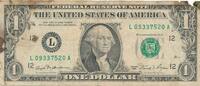 United State Of America 1 Dollar -