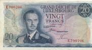 Luxemburg 20 Francs 1966 III