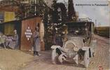 Deutschland Deutsches Reich AK Ansichtskarte Postkarte I. WK Weltkrieg Feldpost Straubing, Autokontrolle in Feindesland -