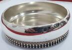 Vitrinenobjekt aus 925 er Silber Schale 925er Sterling Silber -