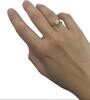 Goldschmuck Gelbgold 14K 585er Gold Ring Damenring mit Zirkonia Solitärring -