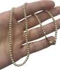 Perlenschmuck Goldschmuck feine Perlenkette 14K, 585 er Gold Verschluss, Süßwasserperlen Kette -