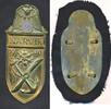 Deutschland Drittes Reich 2.WK Militaria Schild Abzeichen Narvikschild Kriegsmarine und das Buch Fritz Otto Busch -