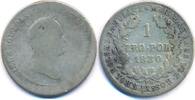 Russland Polen 1 Zloty 1830 für Polen Nikolaus I. 1825-1855, Warschau -