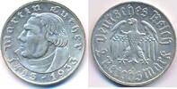 Deutschland Drittes Reich 2 Reichsmark 450. Geburtstag von Martin Luther -