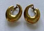 Goldfarbene Ohrstecker von Pierre Lang PL Modeschmuck -