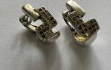 Silberfarbene Ohrstecker von Pierre Lang PL Modeschmuck -