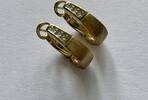 Goldfarbene Ohrstecker von Pierre Lang PL Modeschmuck -