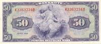 Deutschland, Bank Deutscher Länder, 50 Mark, DM 1948 Serie K/B UNC/UNC- , selten in dieser Erhaltung!