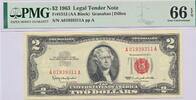 USA - Vereinigte Staaten v. Amerika 2 $ Dollars Fr. 1513 (A/A Block), Legal Tender Note -