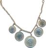 Großbritannien, Britisch Ost-Indien 1/2, 1/4 Rupie, 2 Annas Victoria (1837-1901) , Armband Bettelarmband mit 5 Münzen Lot -