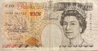 Großbritannien 10 Pounds Banknote -