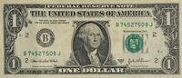 USA 1 Dollar Banknote -