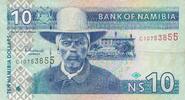 Namibia 10 Dollars Banknote Bank of Namibia -