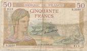 Frankreich 50 Francs Geldschein Banknote -