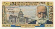 Frankreich 5 Nouveaux Francs Victor Hugo type 1959 -
