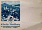Drittes Reich Deutschland AK Propaganda 2. Weltkrieg Ansichtskarte Postkarte 42.Deutscher Philatelistentag -