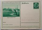 Drittes Reich Deutschland AK Propaganda 2. Weltkrieg Ganzsache/ Ansichtskarte Postkarte Lernt Deutschland kennen! Druckprobe -