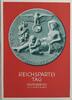 Drittes Reich Deutschland AK Propaganda 2. Weltkrieg Ansichtskarte Feldpostkarte/ Ganzsache, Reichspartei Tag des Friedens Nürnberg -