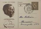 Drittes Reich Deutschland AK Propaganda 2. Weltkrieg Ganzsache/ Ansichtskarte, Postkarte Carl Peters, München Sonderpostamt -
