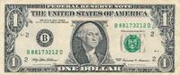 USA - Vereinigte Staaten v. Amerika $ 1 Dollar New York -