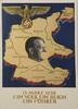 Drittes Reich Deutschland AK Propaganda 2. Weltkrieg Ganzsache/ Ansichtskarte, Postkarte Ein Volk Ein Reich Ein Führer -