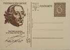 Drittes Reich Deutschland AK Propaganda 2. Weltkrieg Ganzsache/ Ansichtskarte, Postkarte Friedrich der Grosse, Kriegs WHW -