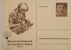 Drittes Reich Deutschland AK Propaganda 2. Weltkrieg Ganzsache/ Ansichtskarte, Postkarte, Winterhilfswerk des deutsches Volkes -