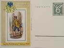 Drittes Reich Deutschland AK Propaganda 2. Weltkrieg Ganzsache/ Künstler-Ansichtskarte, Postkarte, Reichsbund der Philatelisten -