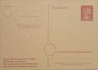 Drittes Reich Deutschland AK Propaganda 2. Weltkrieg Ganzsache/ Ansichtskarte, Postkarte 6 Pfennig -