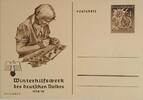 Drittes Reich Deutschland AK Propaganda 2. Weltkrieg Ganzsache/ Ansichtskarte, Postkarte, Winterhilfswerk des deutschen Volkes -