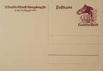 Drittes Reich Deutschland AK Propaganda 2. Weltkrieg Ganzsache/ Ansichtskarte, Postkarte Königsberg 27. Deutsche Ostmesse -
