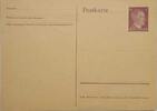 Drittes Reich Deutschland AK Propaganda 2. Weltkrieg Ganzsache/ Ansichtskarte, Postkarte 6 Pf. Briefmarke -