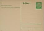 Drittes Reich Deutschland AK Propaganda 2. Weltkrieg Ganzsache/ Ansichtskarte, Postkarte -