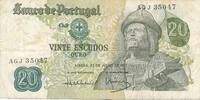 Portugal 20 Escudos Banknote Portugal 20 Escudos -