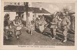 Kaiserreich Deutschland AK Ansichtskarte Postkarte 1. Weltkrieg Unsere Feldgrauen und ihre Quartiergeberinnen auf einem serbischen Bauernhofe -