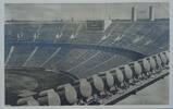 Drittes Reich Deutschland AK Postkarte, 2. Weltkrieg, Propaganda Ansichtskarte, Reichssportfeld, Olympia-Stadion, Blick auf den Signalturm -