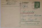 Drittes Reich Deutschland AK Postkarte, 2. Weltkrieg, Propaganda Ansichtskarte, Ganzsache Leipzig Reichsmessestadt -