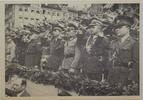 Drittes Reich Deutschland AK Postkarte, 2. Weltkrieg, Propaganda Ansichtskarte Reichsparteitag Nürnberg, Ausländische Militärattachés -