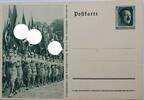 Drittes Reich Deutschland AK Feldpostkarte, 2. Weltkrieg, Propaganda Ansichtskarte, Ganzsache Reichsparteitag -