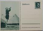 Drittes Reich Deutschland AK Feldpostkarte, 2. Weltkrieg, Propaganda Ansichtskarte, Ganzsache Reichsparteitag Zeltlager HJ-Pimpf -