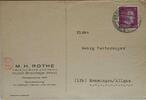 Drittes Reich Deutschland AK Postkarte, 2. Weltkrieg, Propaganda Ansichtskarte M.H. Rothe, Frirma Georg Wesytmeyer, Braunlauge Memmingen Allgäu -