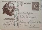 Drittes Reich Deutschland AK Postkarte, 2. Weltkrieg, Propaganda Ansichtskarte, Friedrich der Grosse, Karlsruhe(Baden) -