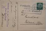 Drittes Reich Deutschland AK Postkarte, 2. Weltkrieg, Propaganda Ansichtskarte, Die Polizeiverwaltung, Fulda, Der Landrat, Brügermeister Schlitz -