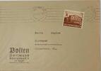 Drittes Reich Deutschland Briefumschlag, 2. Weltkrieg Bolten, Dortmund, Reichsmesse Leipzig 1941 Stempel -