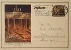Drittes Reich Deutschland AK Postkarte, 2. Weltkrieg, Propaganda Ansichtskarte, Ganzsache, Hamburg, Deutschalnd über alles, Brandenburger Tor -